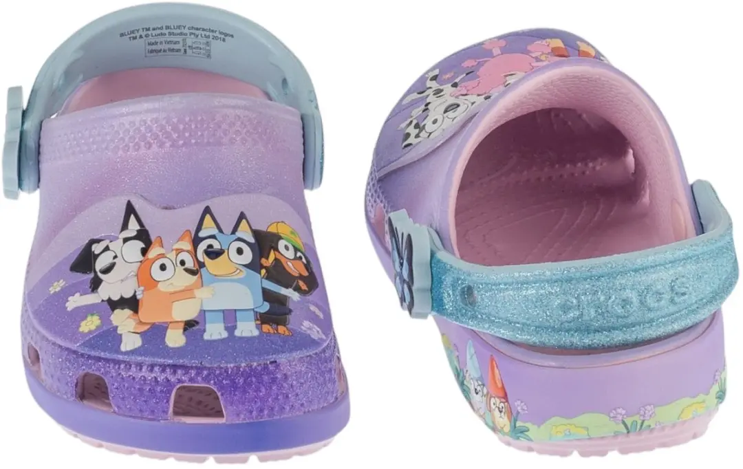 Crocs Classic Bluey Clog - Roze - Maat 23/24