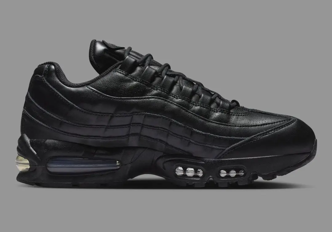 Sneakers Nike Air Max 95 Big Bubble “Black Leather” QS