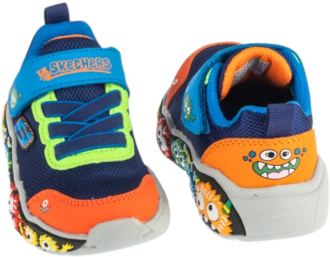 Skechers Play Scene Marineblauw Sneakers 21 - afbeelding 5 van 5