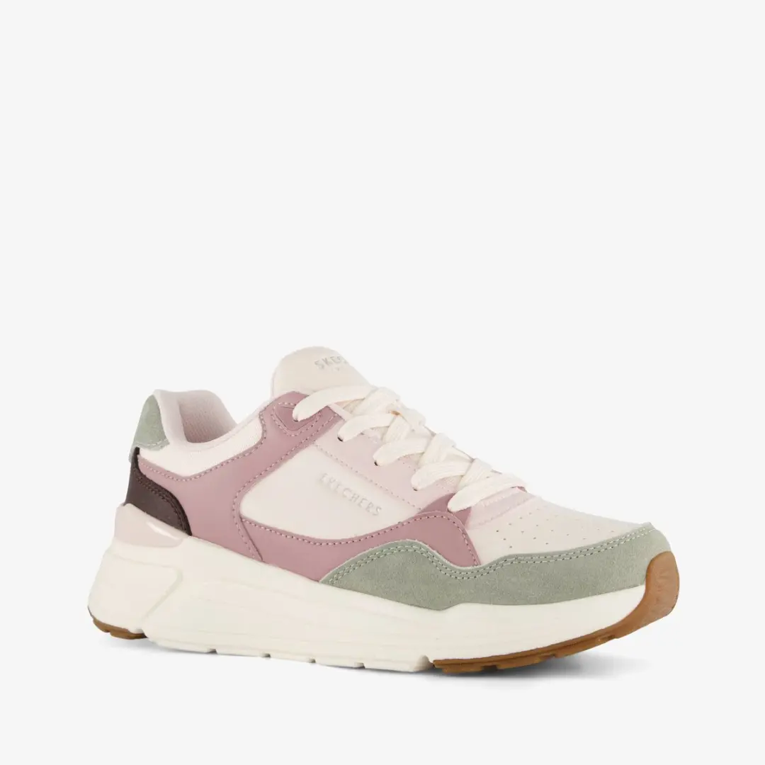 Skechers Rovina Lite dames sneakers beige roze