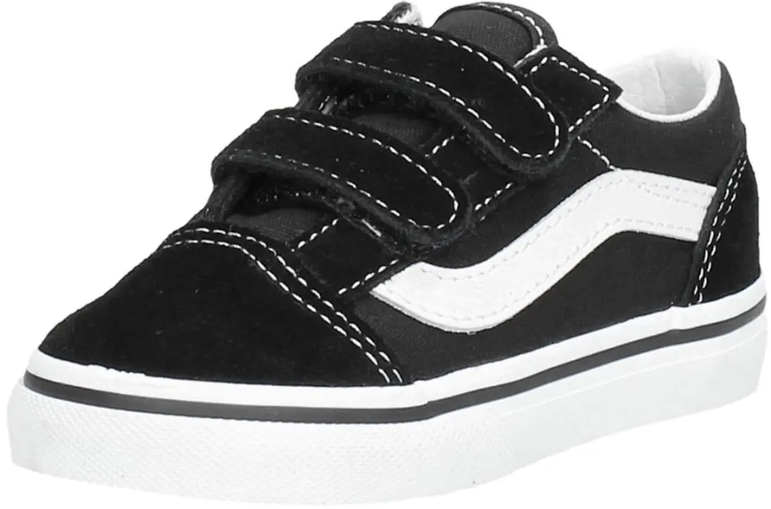 Vans Old Skool V Junior Sneakers - 20 - Zwart/Wit