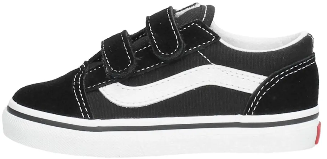 Vans Old Skool V Junior Sneakers - 20 - Zwart/Wit