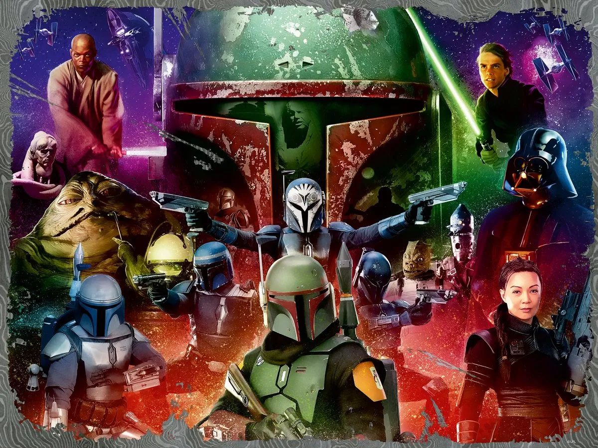 Ravensburger Boba Fett Legpuzzel 1500 Stuks - Multicolor