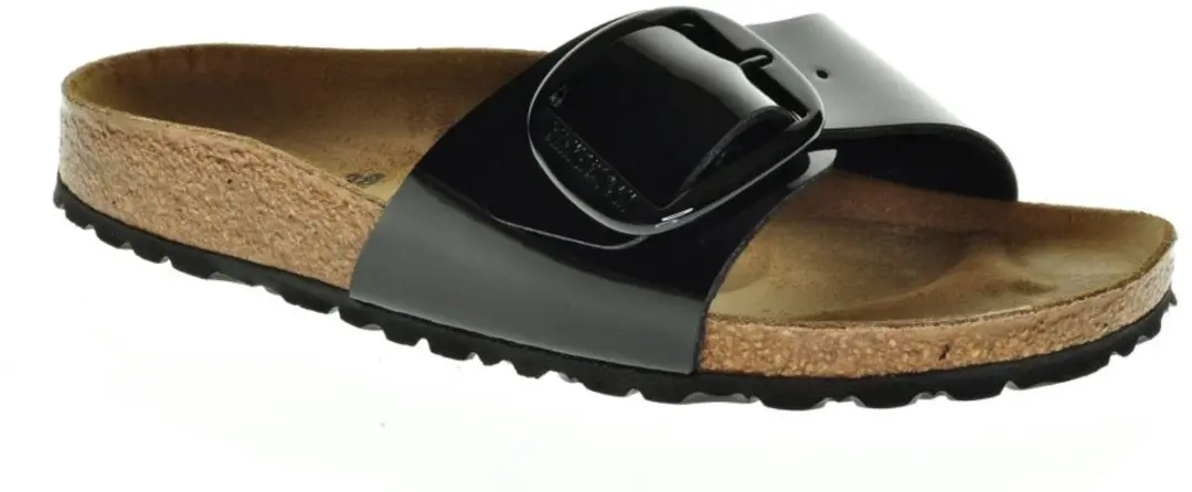 Birkenstock Madrid Big Buckle Black Patent maat 37