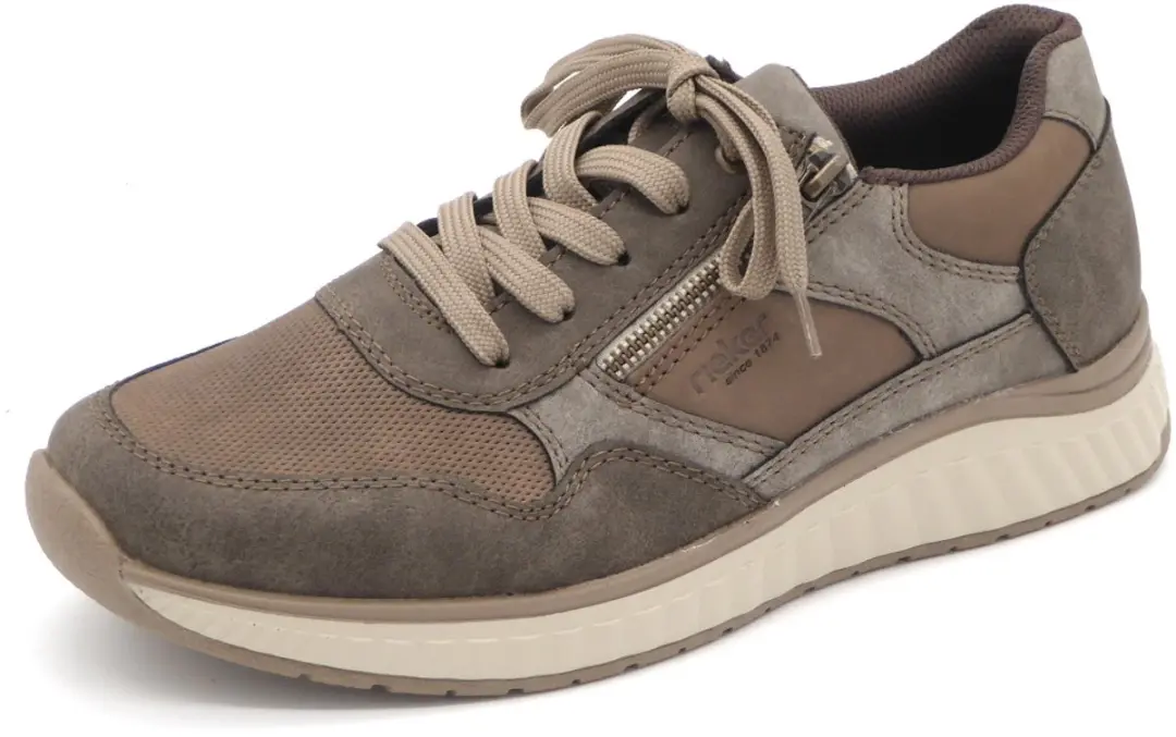 Rieker Heren Sneakers Bruin - Maat 43 - afbeelding 2 van 6