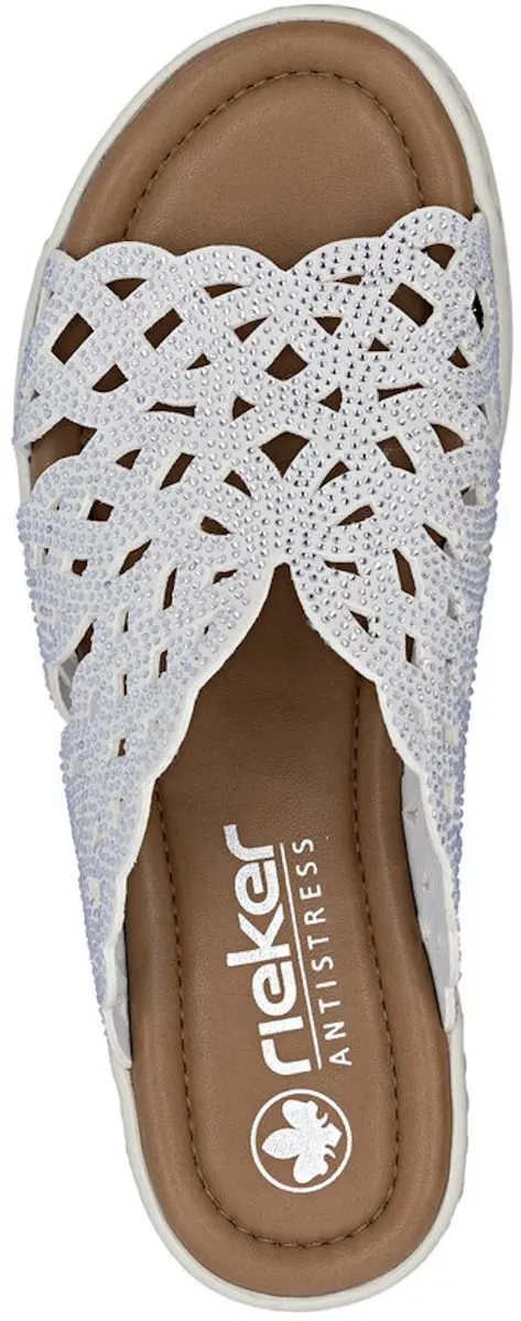 Rieker Slipper Wit