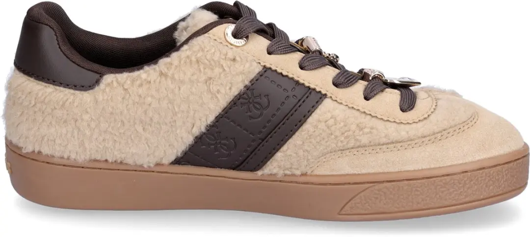 Guess Naoki3 Damessneaker - 38 - Beige