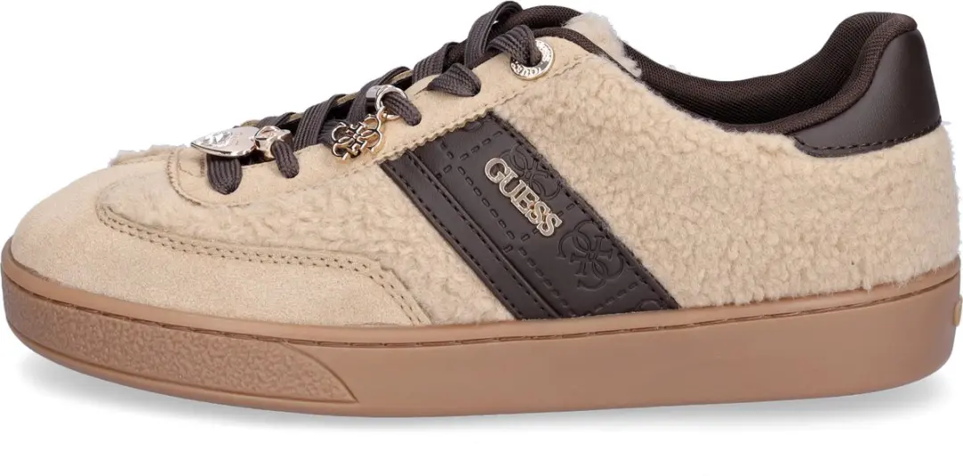 Guess Naoki3 Damessneaker - 38 - Beige