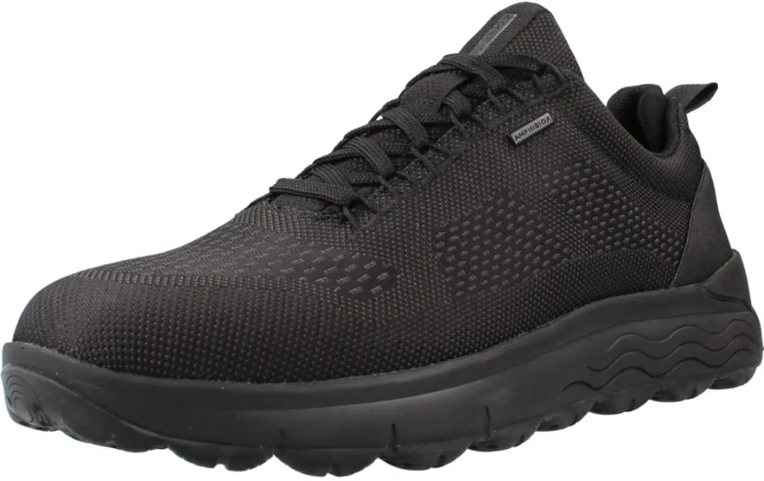 Geox Spherica 4X4 ABX Heren Sneakers - Zwart - Maat 42 - afbeelding 3 van 6