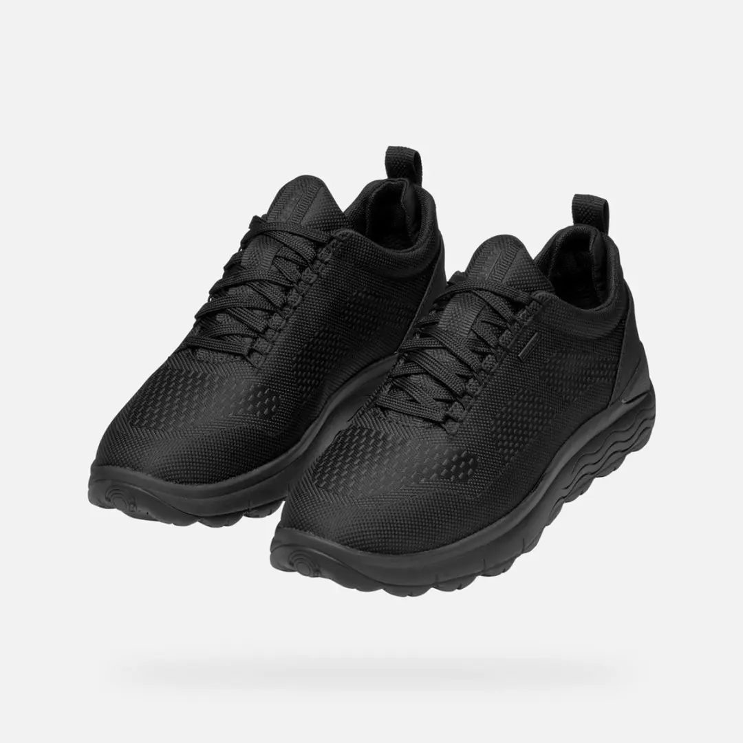 Geox Spherica 4X4 ABX Heren Sneakers - Zwart - Maat 42 - afbeelding 4 van 6