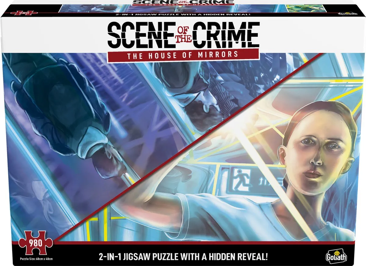 Goliath Scene of the Crime The House of Mirrors Puzzle 980 Stuks - Multicolor
