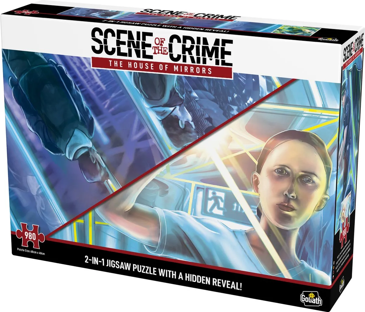 Goliath Scene of the Crime The House of Mirrors Puzzle 980 Stuks - Multicolor