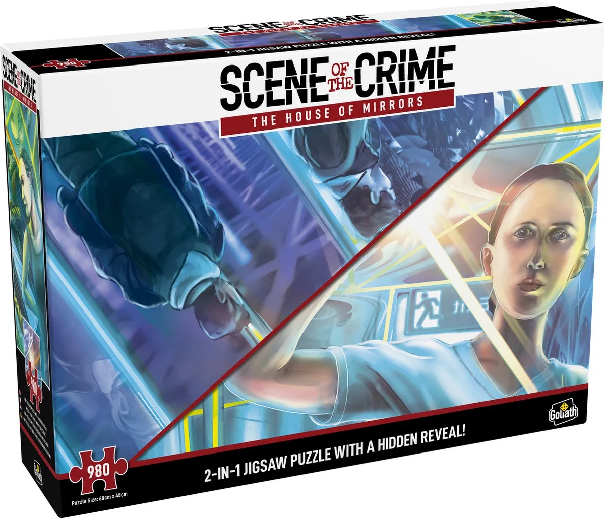 Goliath Scene of the Crime The House of Mirrors Puzzle 980 Stuks