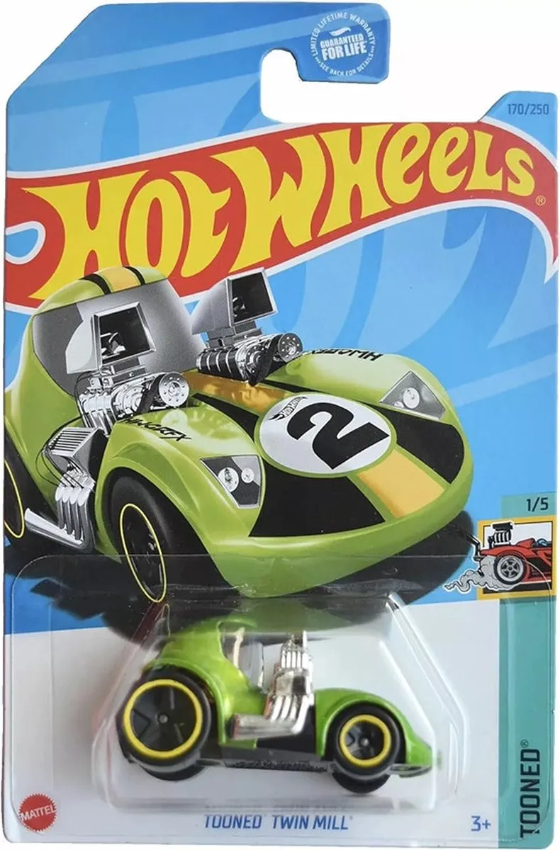 Hot Wheels Tooned Twin Mill Green 1:64