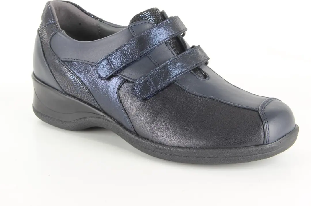 Xsensible 10027.3.223-HX dames klittenbandschoenen maat 37,5 (4,5) blauw