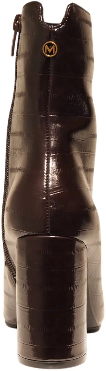 Mexx Vida Indy Enkellaarsjes - Bruin - Maat 41
