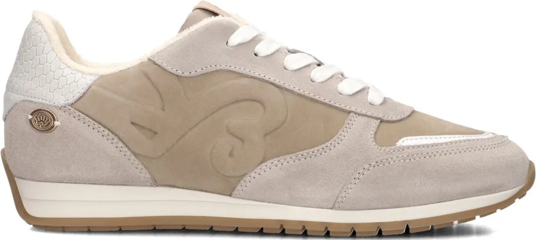 Fred De La Bretoniere Vlora Sign Sneaker Nubuck Beige