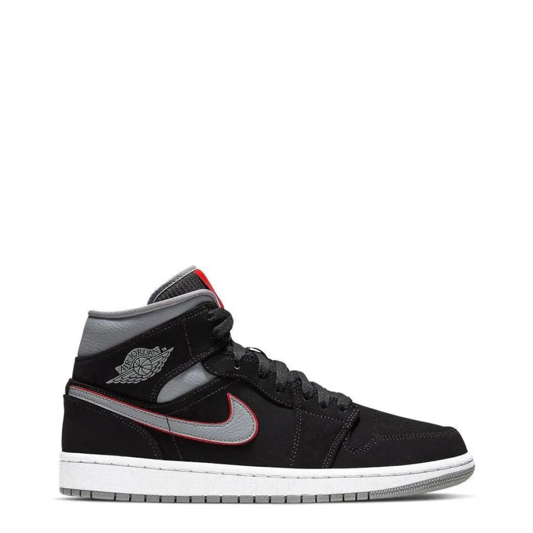 Nike Air 1 Mid 554724-060, Mannen, Zwart, Sneakers maat: 43 EU