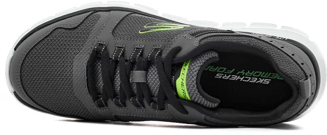 Skechers Track-Knockhill Sneakers 232001-CCBK - 42,5 - Grijs - afbeelding 3 van 6