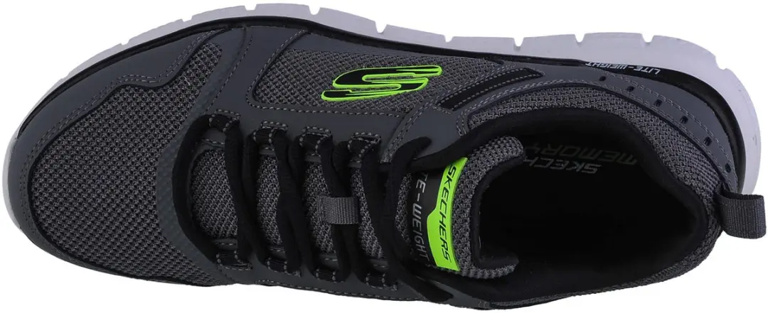 Skechers Track-Knockhill Sneakers 232001-CCBK - 42,5 - Grijs - afbeelding 5 van 6