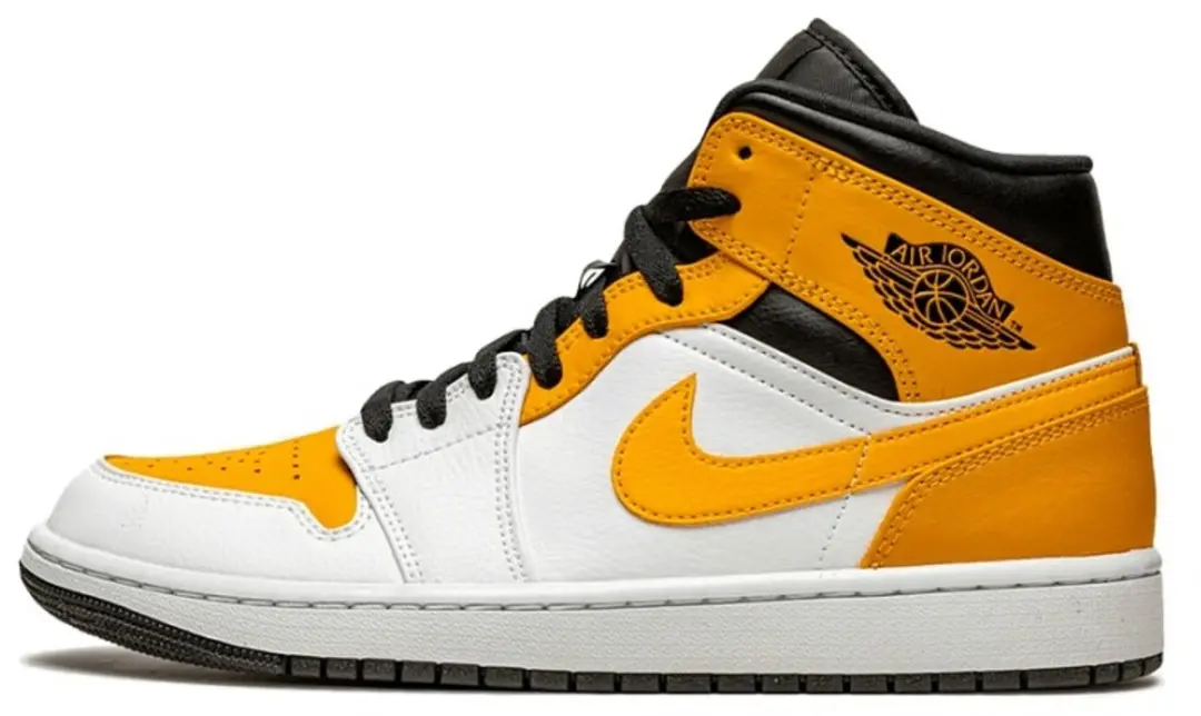 Nike Nike Air Jordan 1 Mid University Gold Maat 43