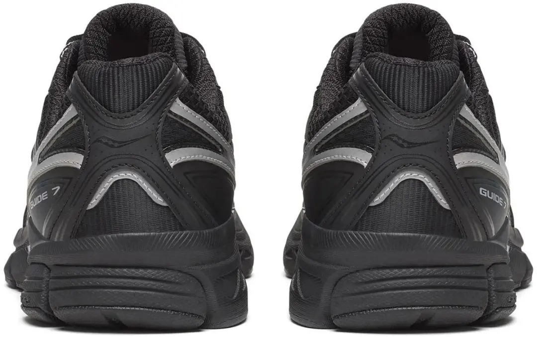 Saucony Guide 7 Sneakers 44 - Zwart/Grijs