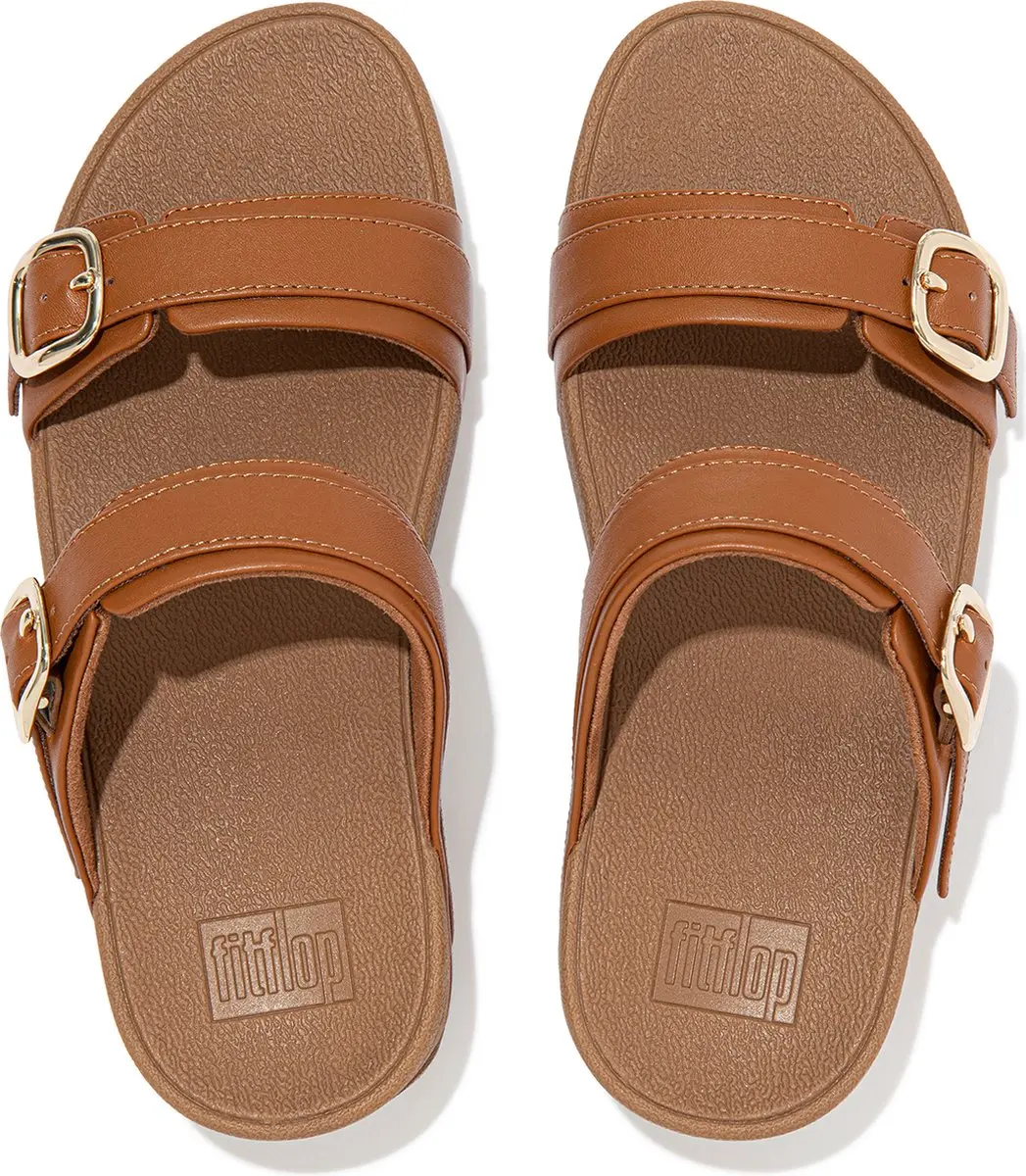 FitFlop Lulu Verstelbare Leren Slides - Maat 40 - afbeelding 4 van 4