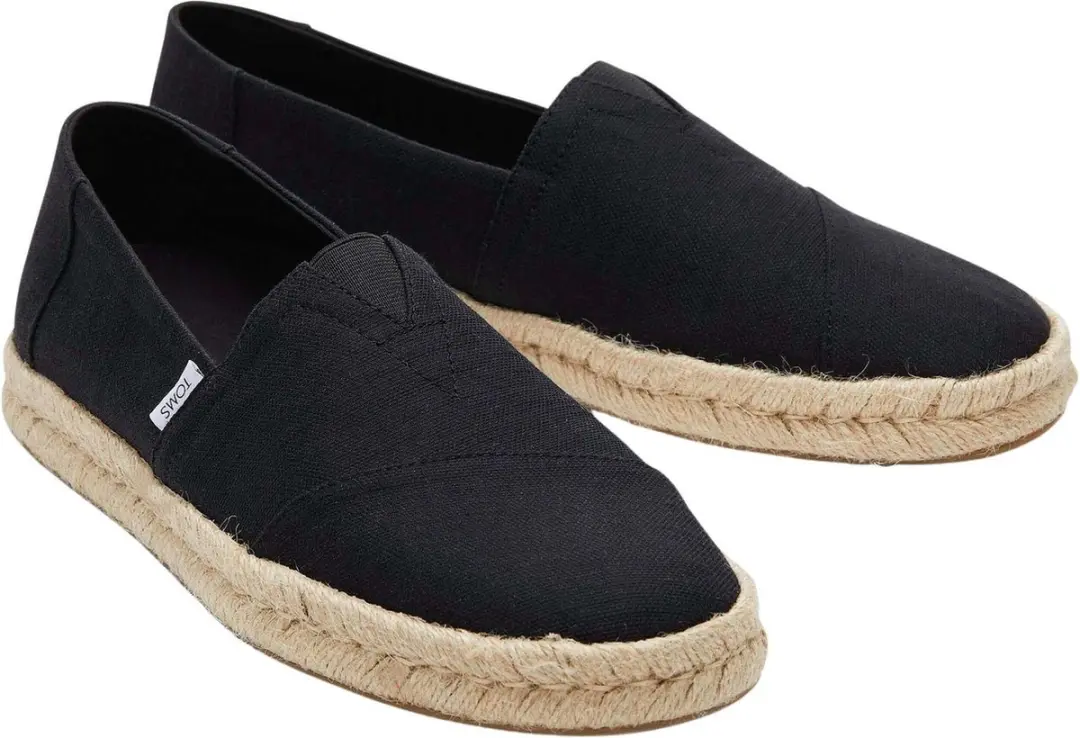 TOMS Alpargata Rope 2.0 Instappers - 44 - Zwart - afbeelding 2 van 6