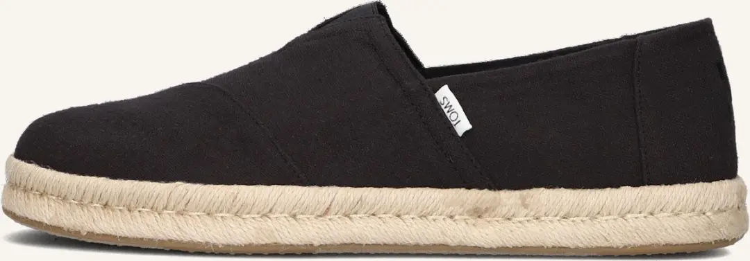 TOMS Alpargata Rope 2.0 Instappers - 44 - Zwart - afbeelding 6 van 6