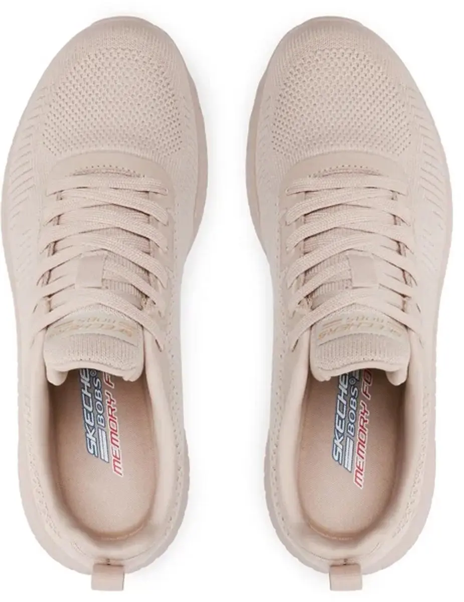 Skechers Bobs Squad Chaos Face Off Sneakers - Beige