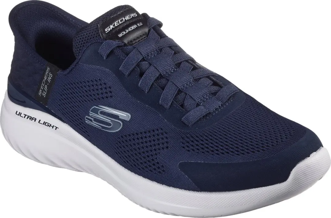 Skechers BOUNDER 2.0 Emerged Heren Sneakers - Navy - afbeelding 4 van 6