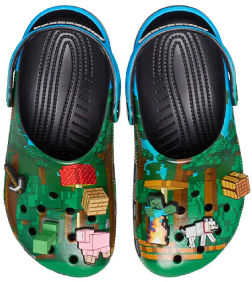 Crocs Classic Minecraft Clog - Groen - 42/43