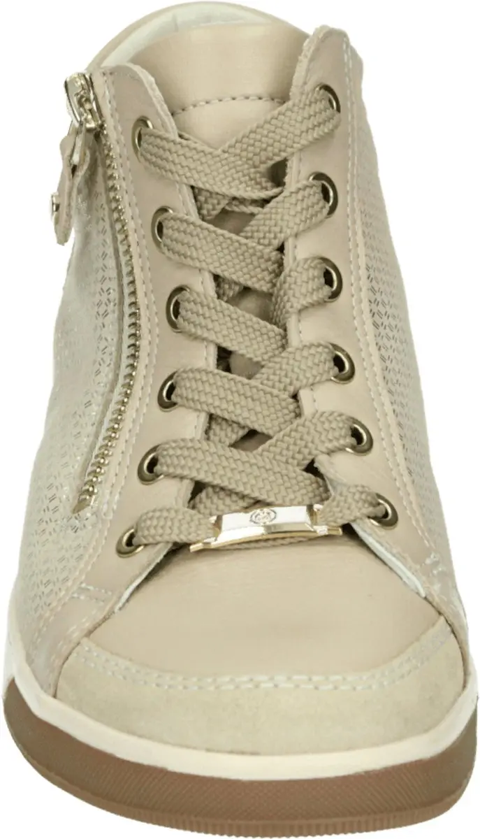 Ara OM-ST-HIGHT-SOFT Hoge Sneakers - Taupe 41 - afbeelding 4 van 6