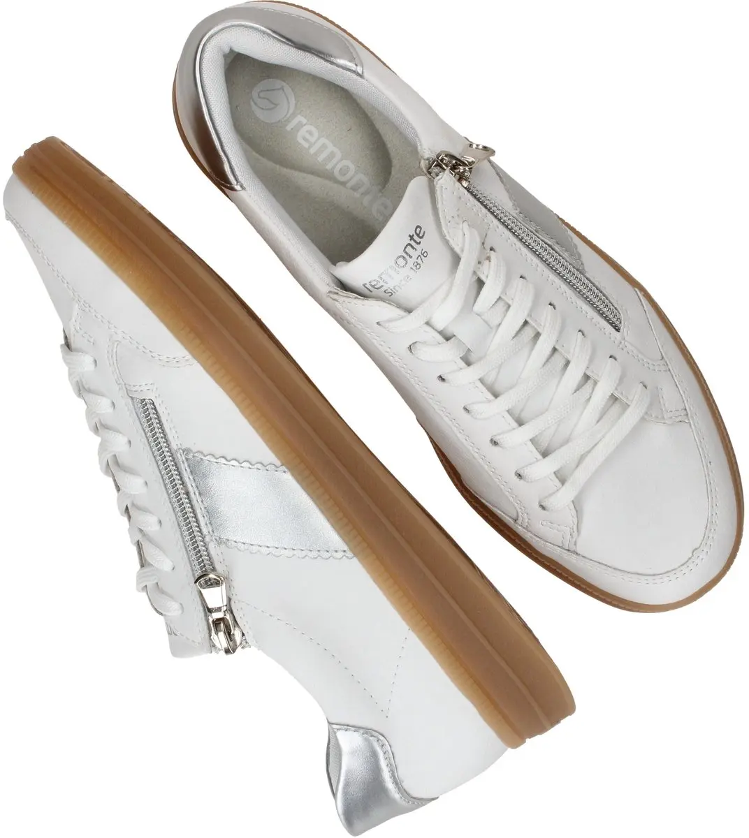 Remonte D2C02G Veterschoenen Laag - Maat 36 - Wit