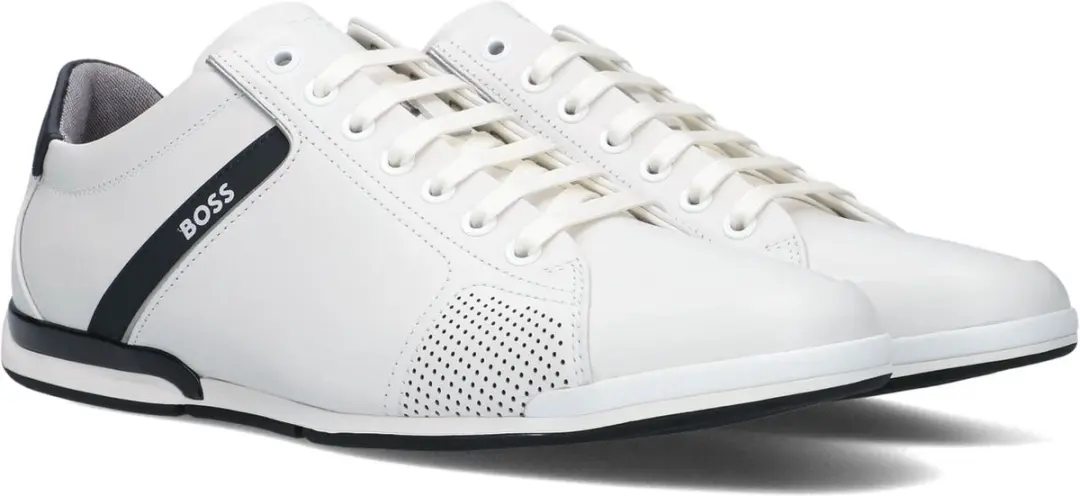 BOSS Heren Sneakers Saturn Lowp Wit - 43