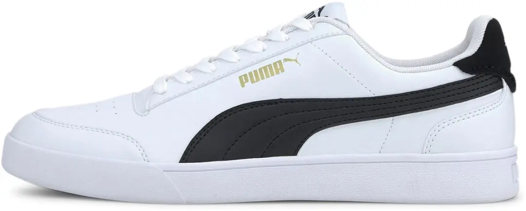 PUMA Shuffle Sneaker Heren - 37.5 - Wit/Zwart - afbeelding 4 van 6