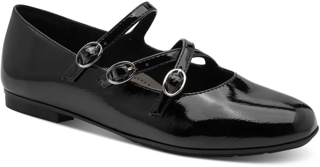 Tamaris WIDE FIT Dames Ballerina 8-82103-47 018 H-breedte Maat: 38 EU