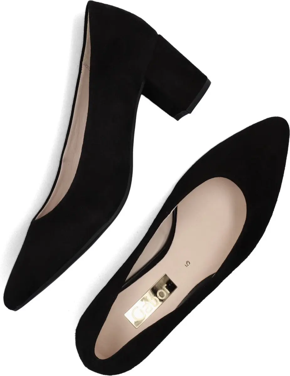 Gabor 450 Pumps - Hoge Hak - Zwart - Maat 40 - afbeelding 2 van 6