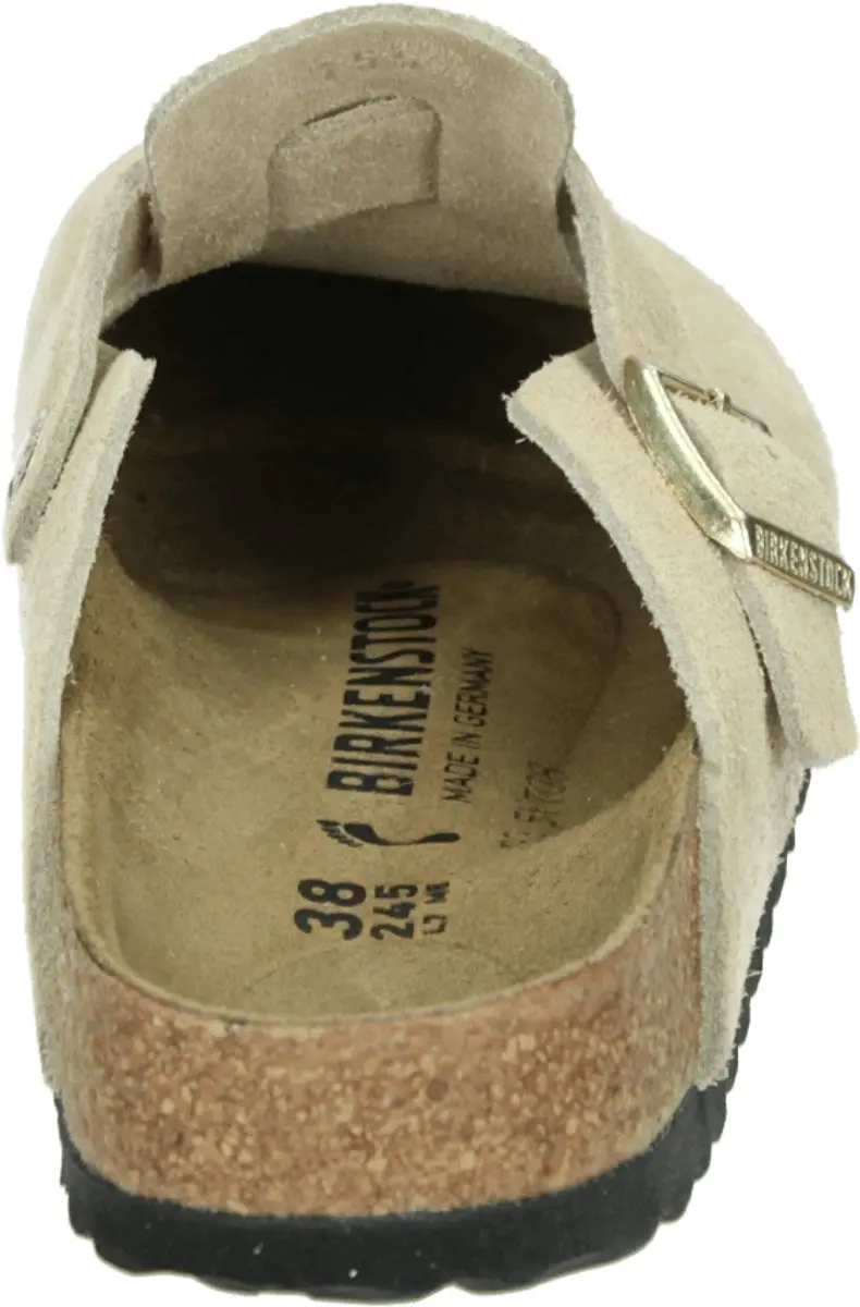Birkenstock Boston BS Suede Slides - 37 - Beige - afbeelding 6 van 6