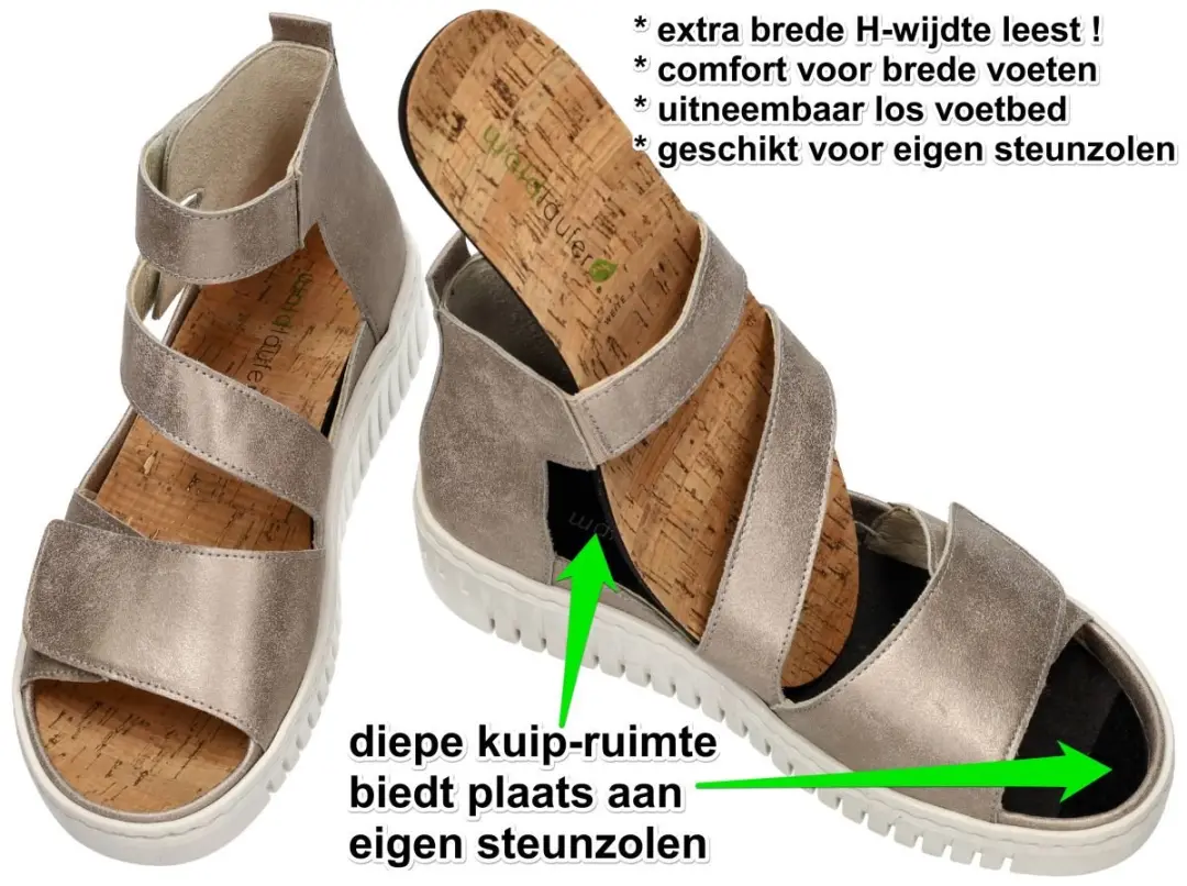 Wäldlaufer H-Willow Dames Sandalen - 37 - Brons - afbeelding 6 van 6