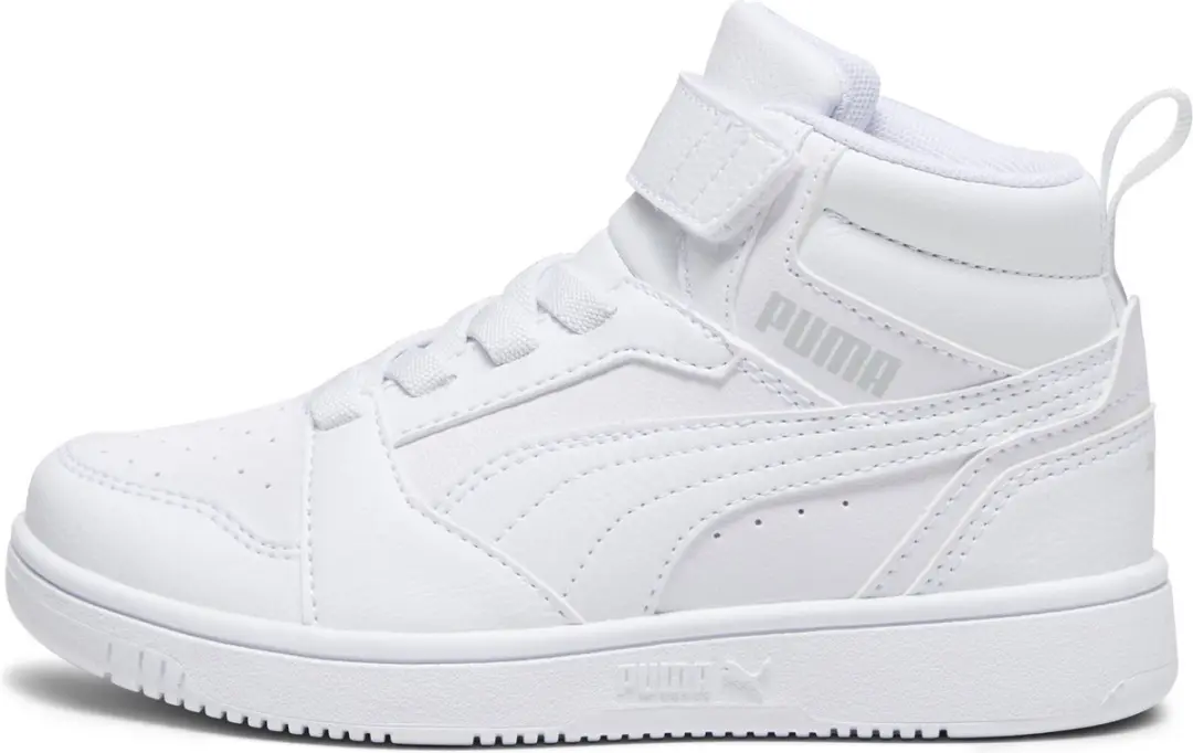 PUMA Rebound V6 Mid AC+ PS Sneakers - 28 - Wit/Grijs - afbeelding 3 van 6