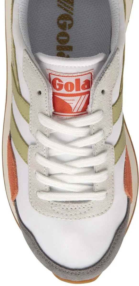 Gola CLB526WG Sneakers - 36 - Wit/As/Citroen