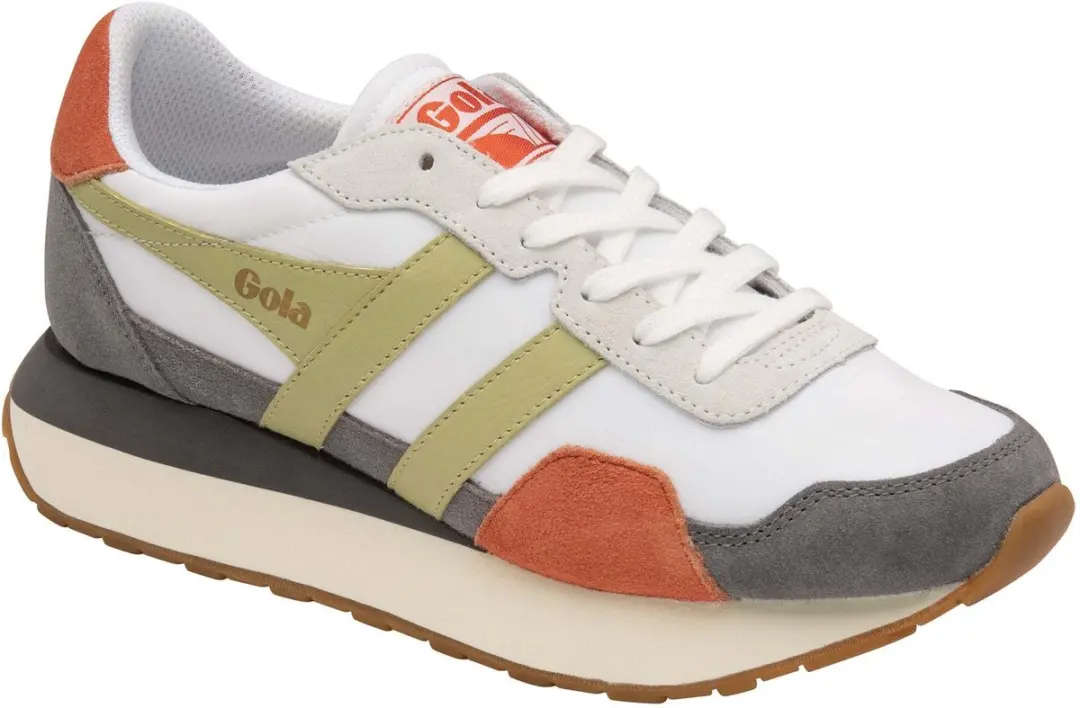 Gola CLB526WG Sneakers - 36 - Wit/As/Citroen