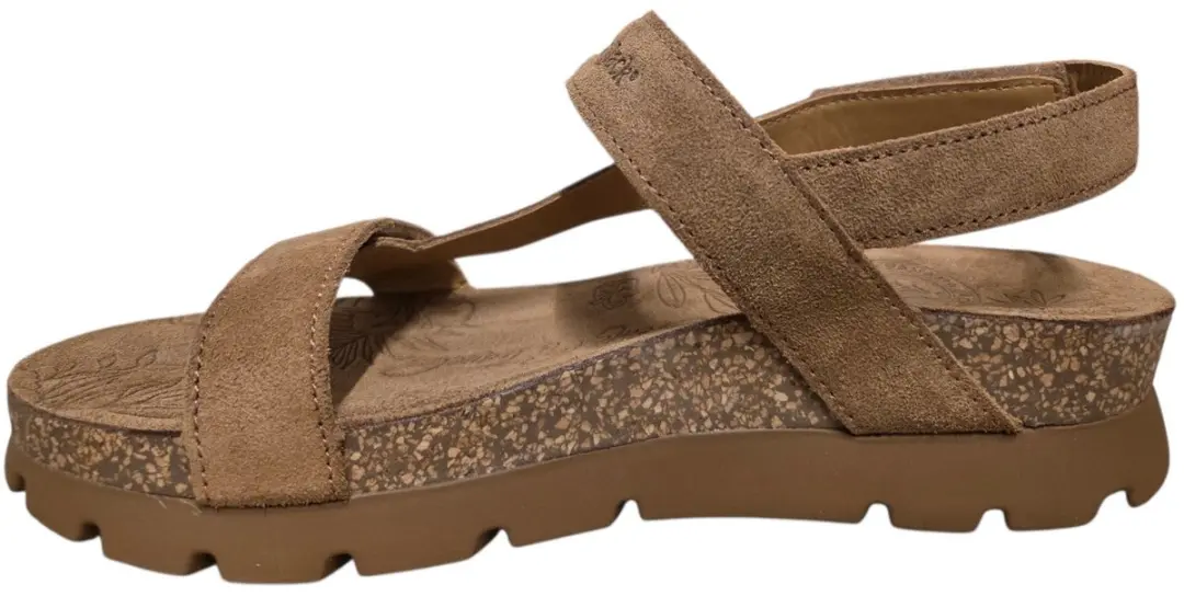 Panama Jack Selma B10 Cuero Sandalen - Beige Suede - 42