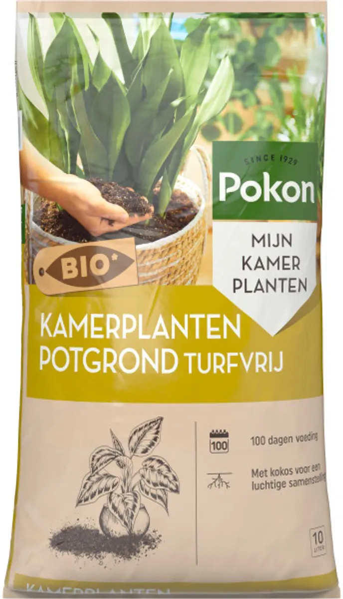 Pokon Bio Kamerplanten Potgrond 10L
