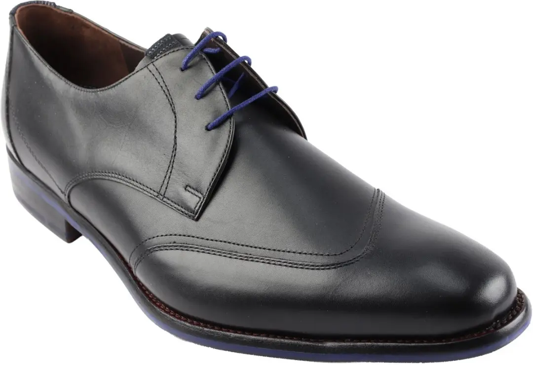 Floris van Bommel De Stijler 07.01 Veterschoenen - Zwart - Maat 42.5