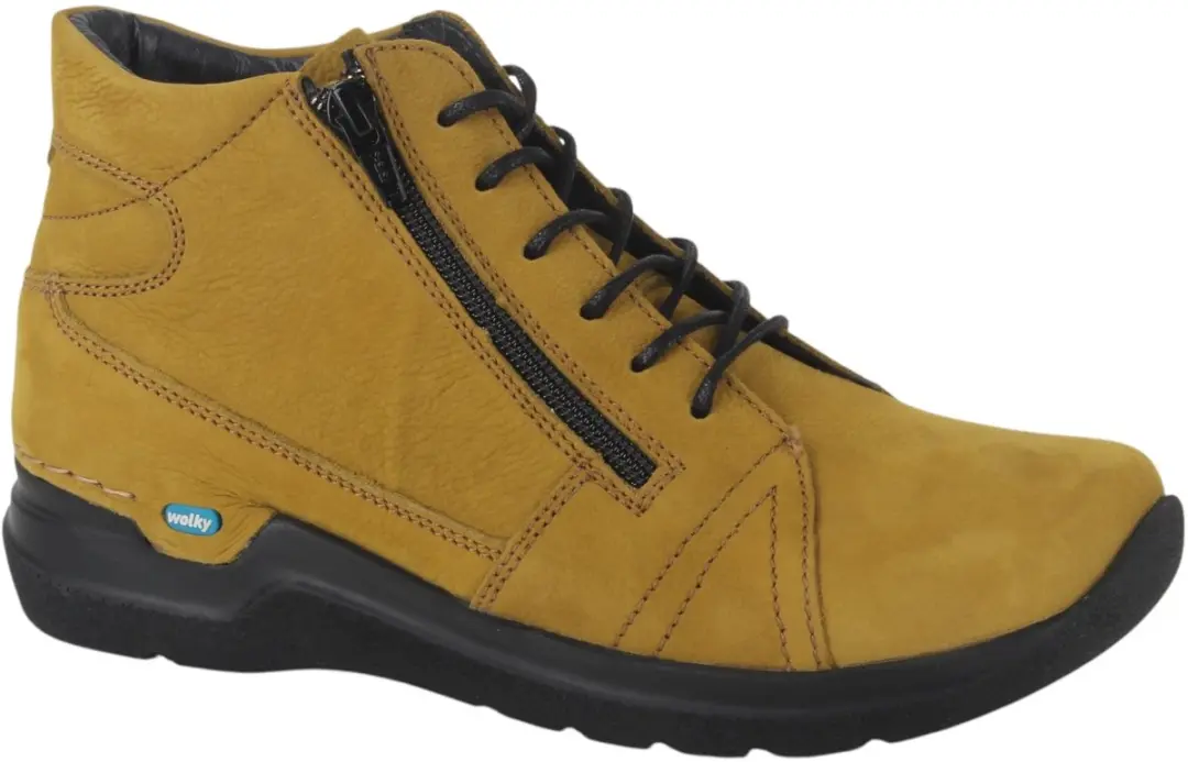 Dames Veterschoenen Wolky 0660611-940 Why Antique Curry