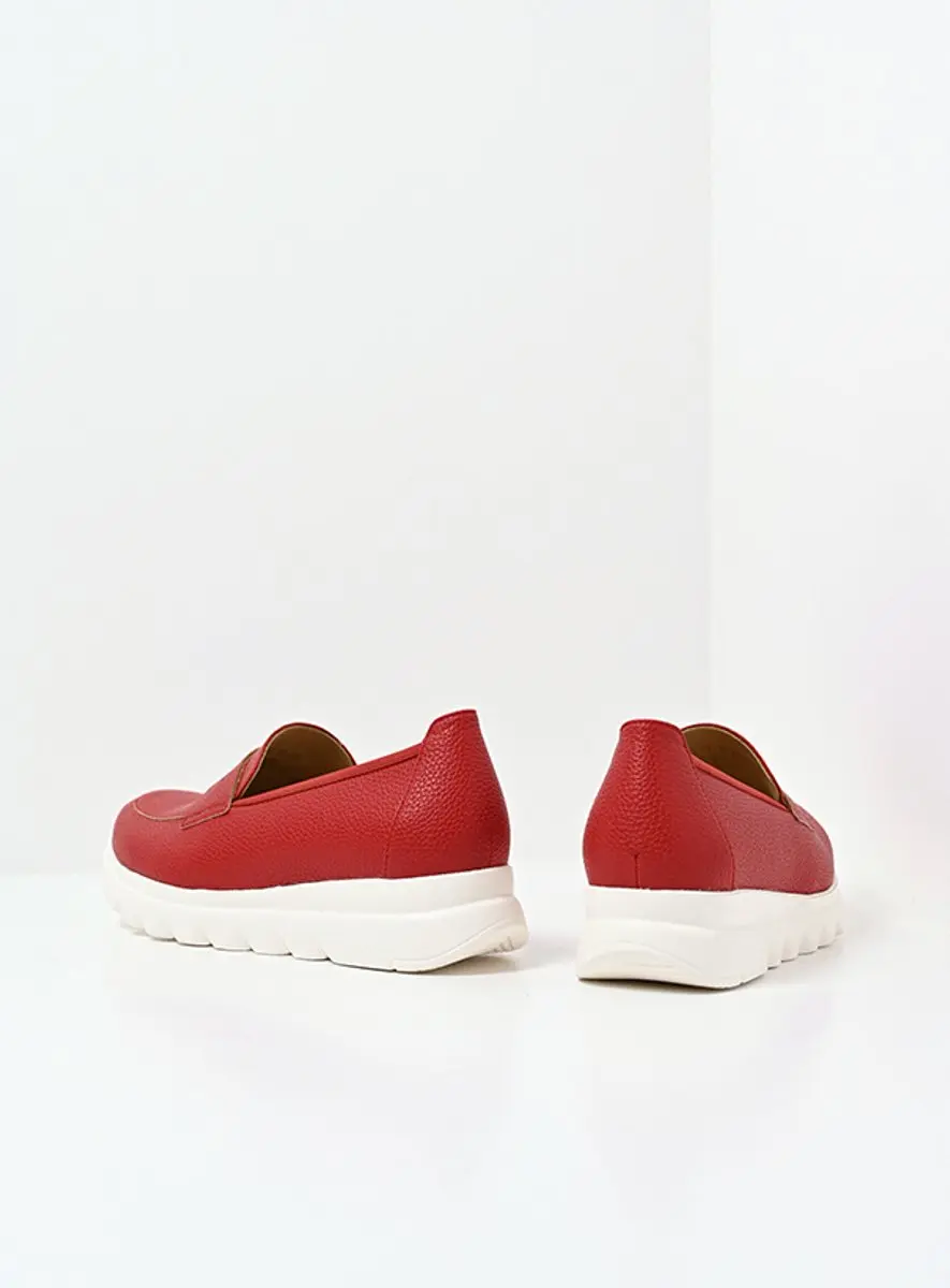 Wolky Dames Instappers 02127 Snoafer F2F - Rood