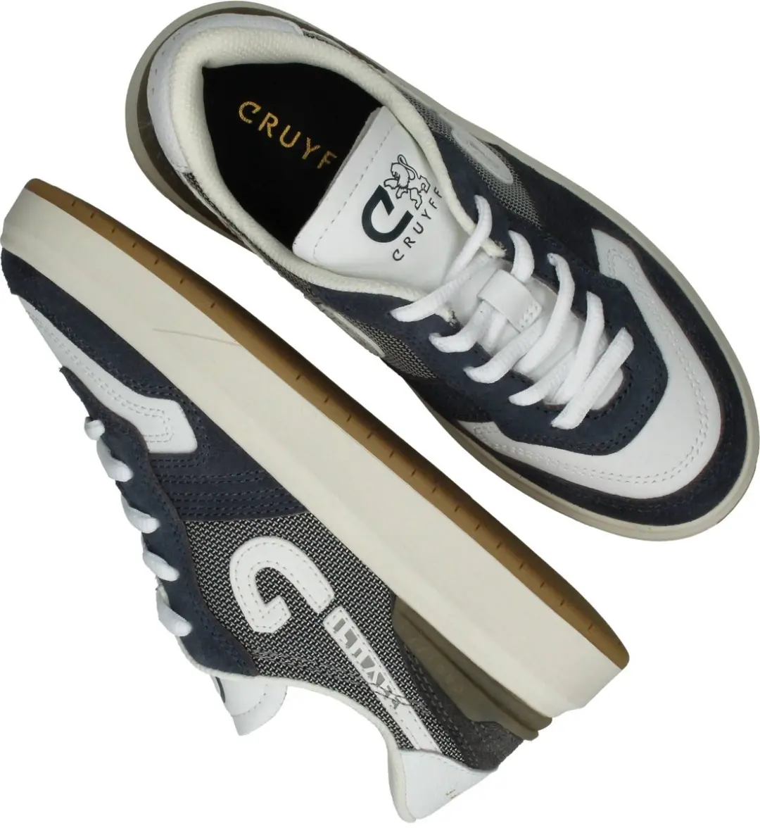 Cruyff Indoor Classic Sneakers - Jongens - Blauw - Maat:37 - afbeelding 6 van 6