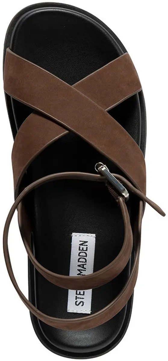 Steve Madden Mybestie-E Damessandalen 36 - Bruin Suède